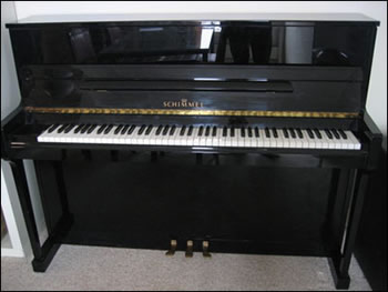piano droit Schimmel 112